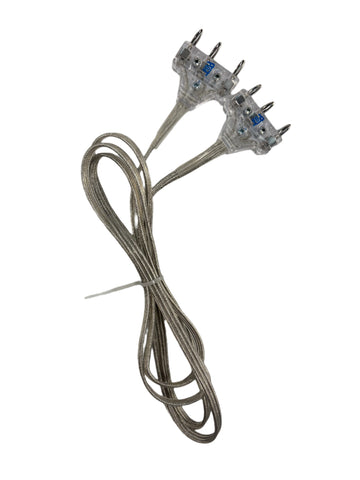 Epee Body Wire - PBT FIE Transparent Plugs